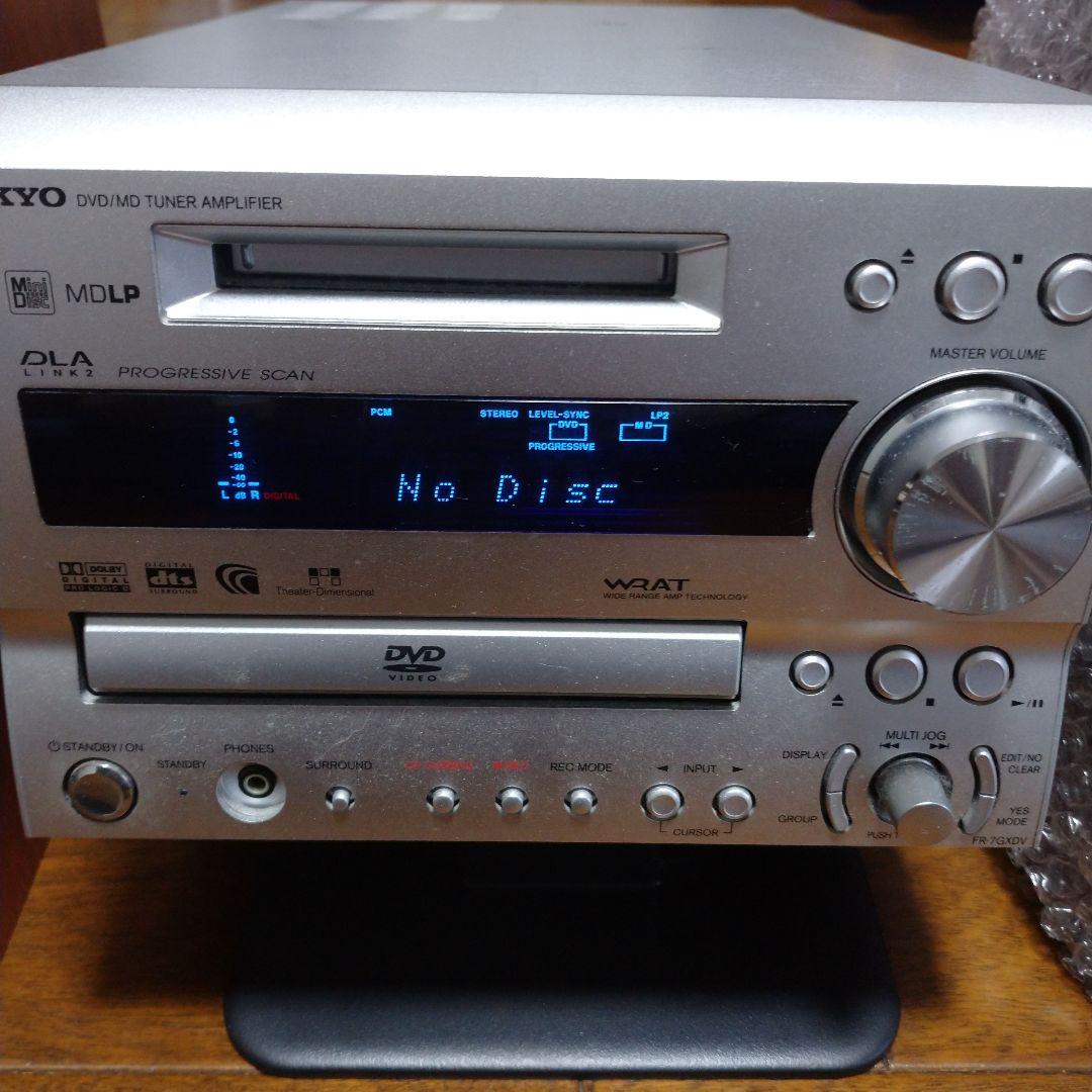 【ジャンク】ONKYO DVD/MDチューナーアンプセット