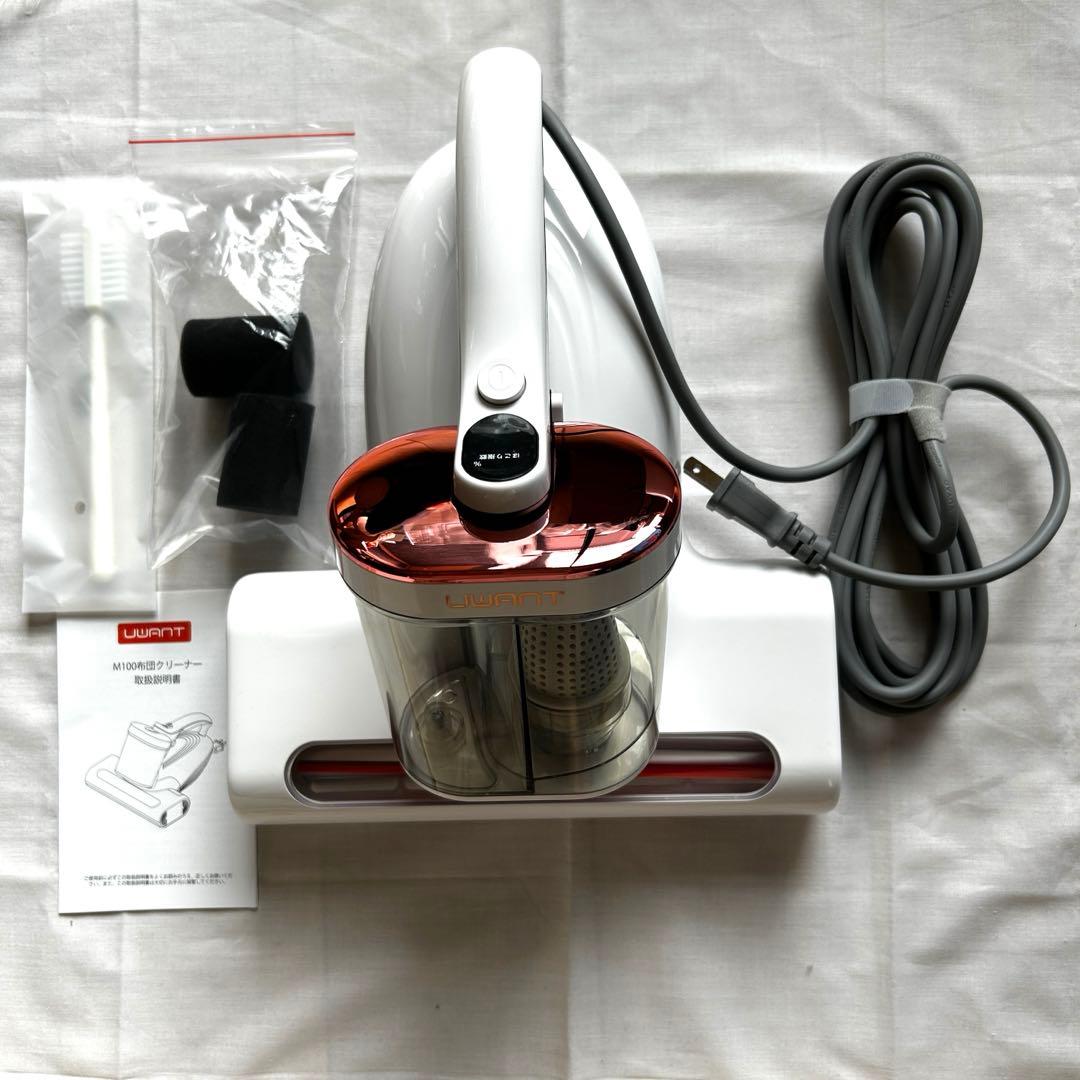 布団クリーナー 16Kpa 強力な吸引力 毎分たたき 36000回超 UV除菌