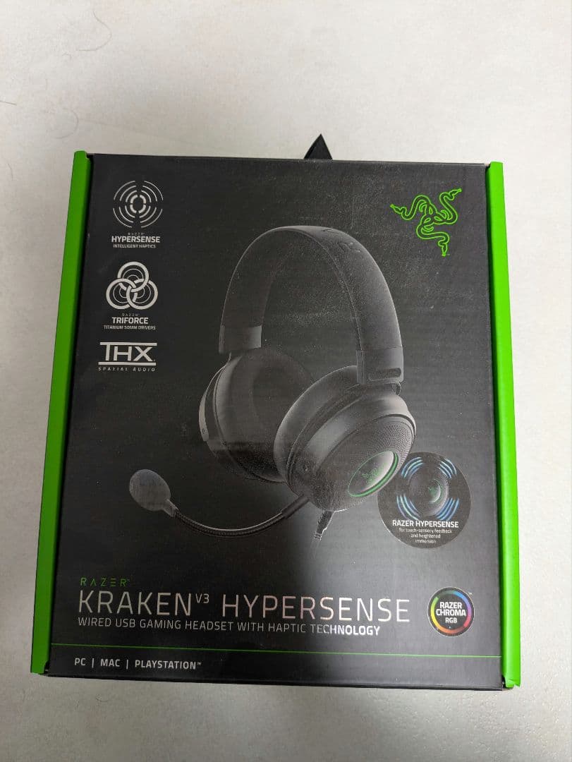 【値下げ交渉可】Razer Kraken V3 Hypersense 有線