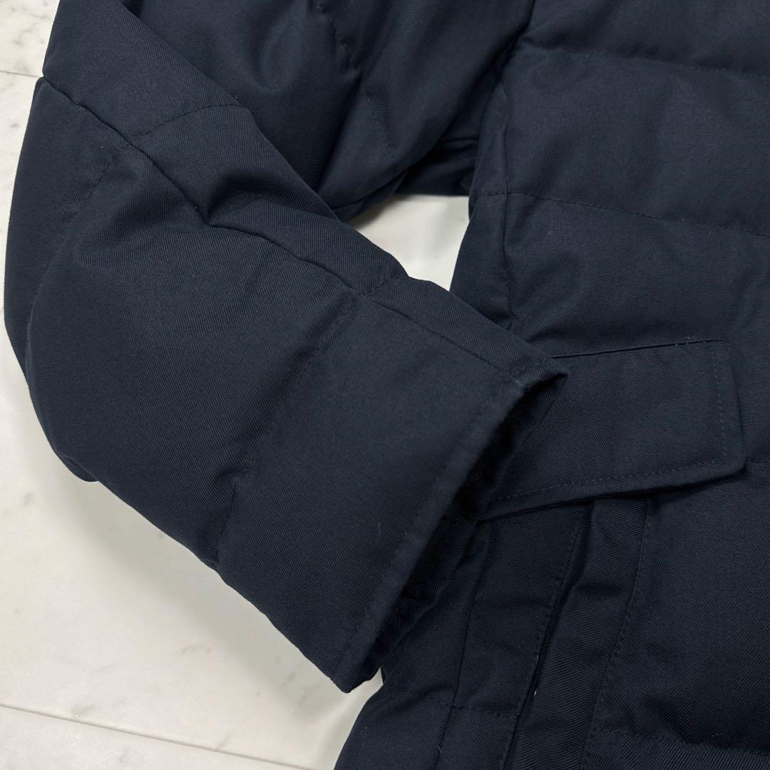 ピレネックス グルノーブル ファー ダウンコート ディープインク サイズ38