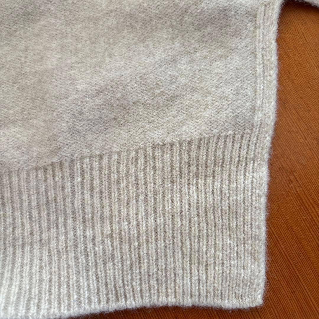 DRESSTERIOR 36 カシミアブレンド フードニット 極美品 未使用