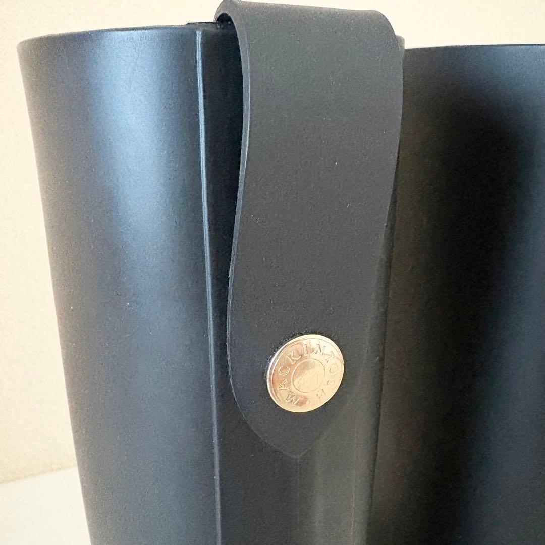 【定価3.85万円】MACKINTOSH レインブーツ 長靴 37 ブラック