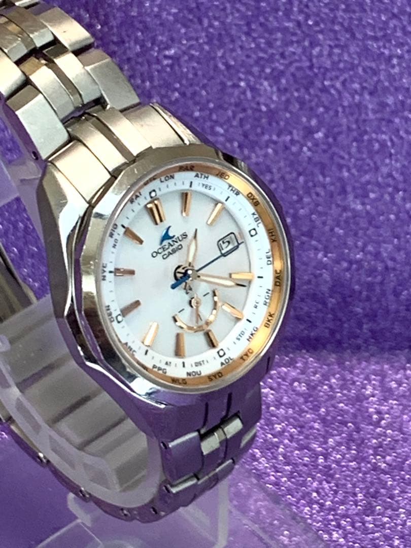 CASIO カシオ OCEANUS オシアナス OCW-S340-7AJF