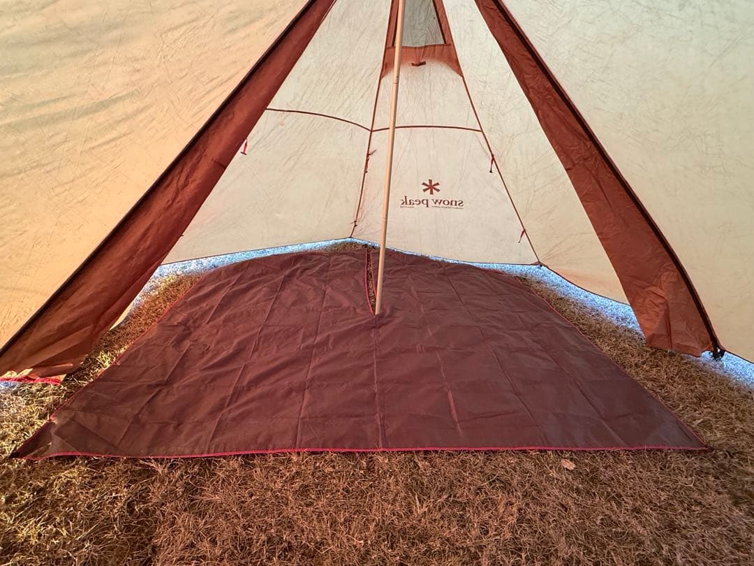 スノーピーク ランドステーション インナールーム グランドシート Lサイズ