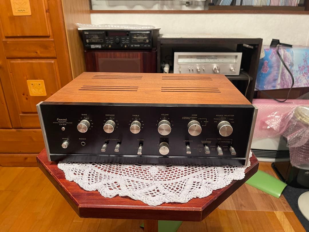 【年末限定値下げ】Sansui CA-606 ステレオコントロールアンプ山水