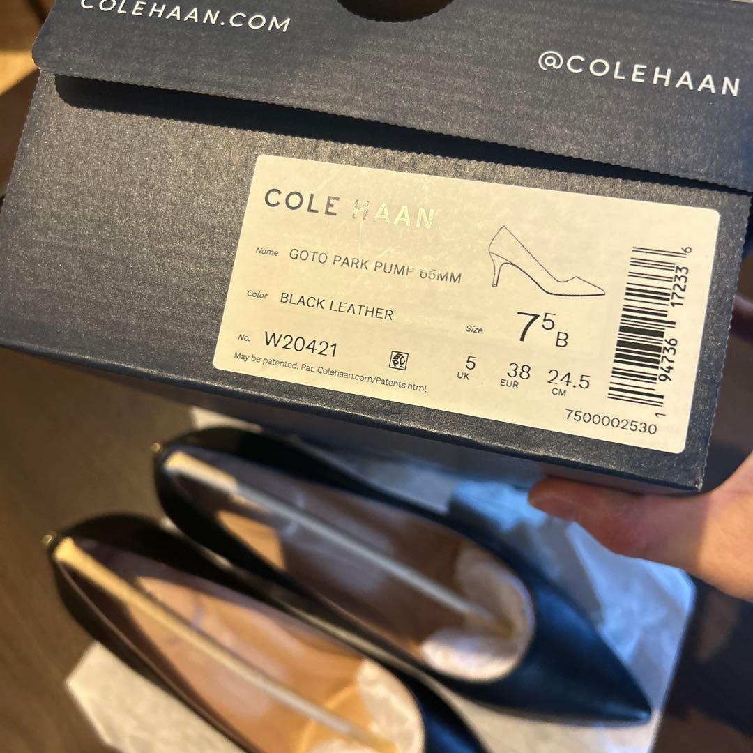 はとの宅急便様　美品　コールハーン　COLE HAAN パンプス　黒　ブラック
