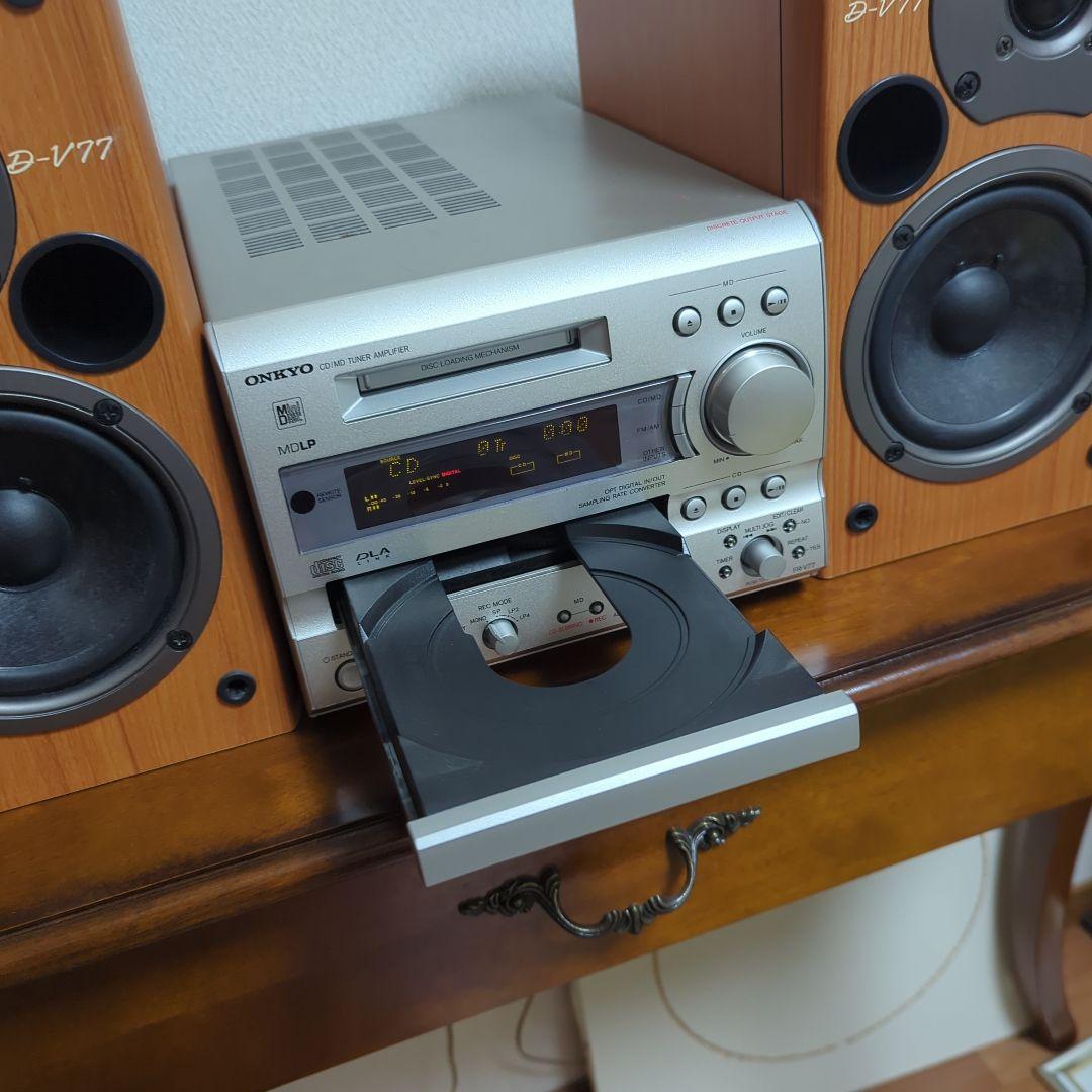 ONKYO FR-V77 D-V77 ミニコンポ CDプレーヤー
