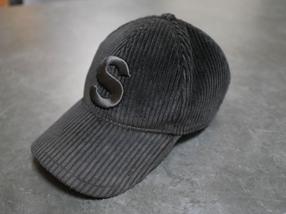 Sacai 24AW コーデュロイキャップ ブラック