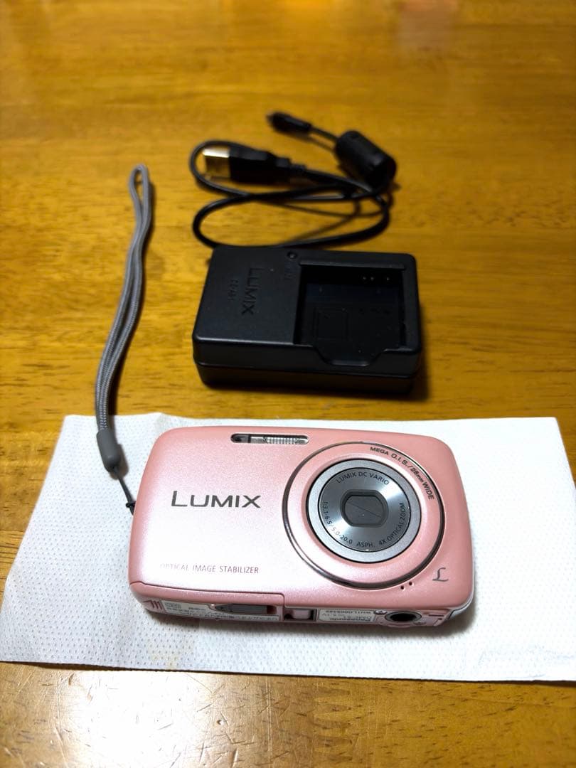 LUMIX DMC-S1デジタルカメラ ピンク