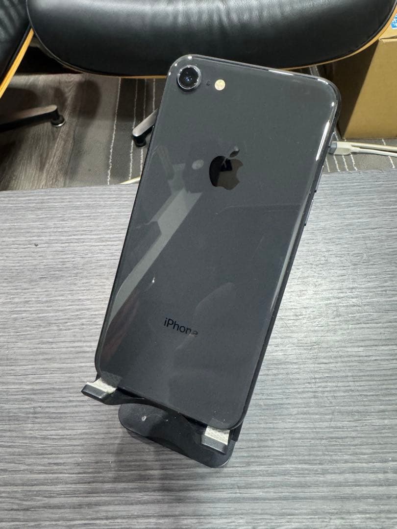 Apple iPhone 8 スペースグレー 本体64GB シムフリー12-1