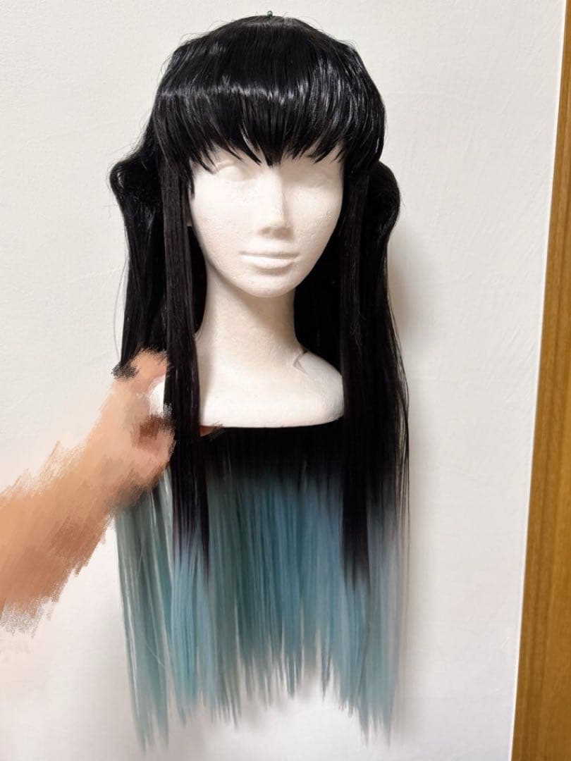 【最終値下げ】時透無一郎　コスプレ　ウィッグ