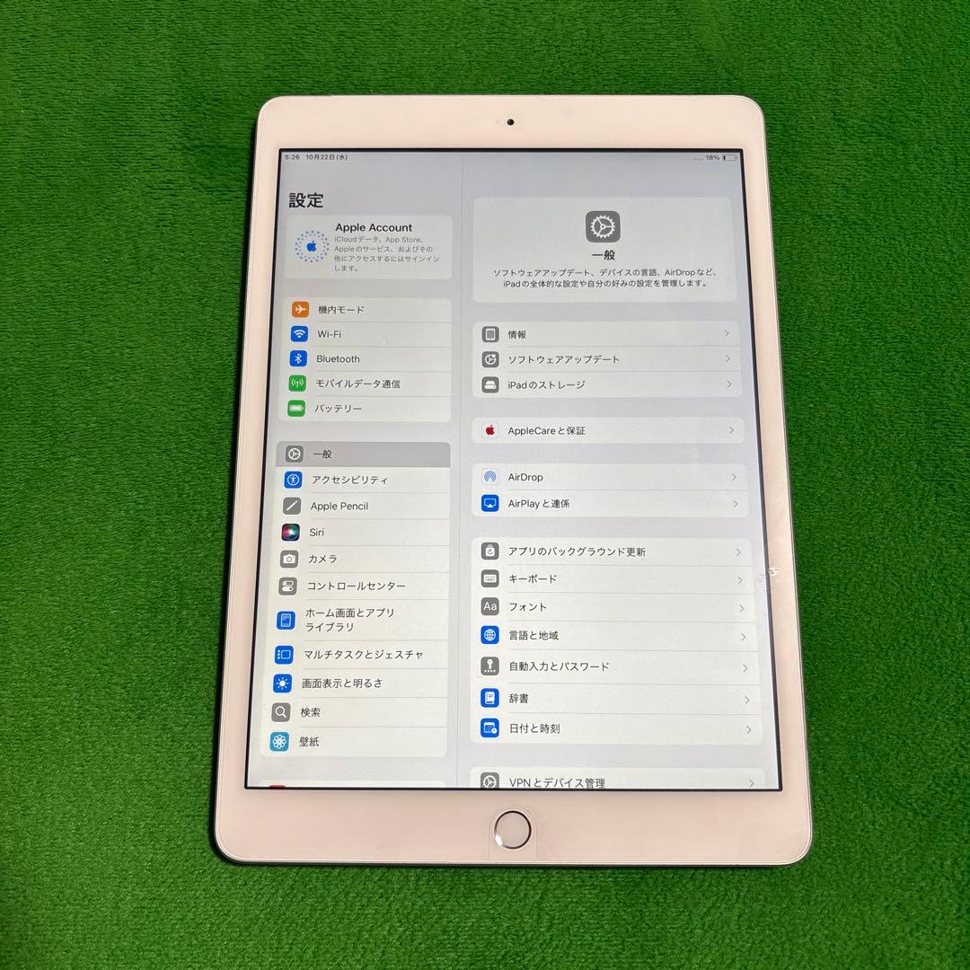美品Apple iPad 10.2インチ ゴールドA2198