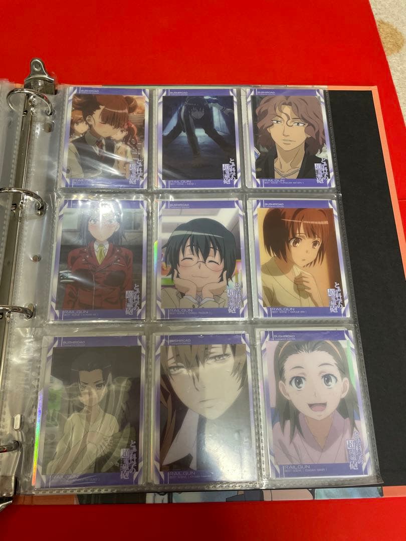 とある科学の超電磁砲 ブシロード トレーディングカード セミコンプ バインダー付