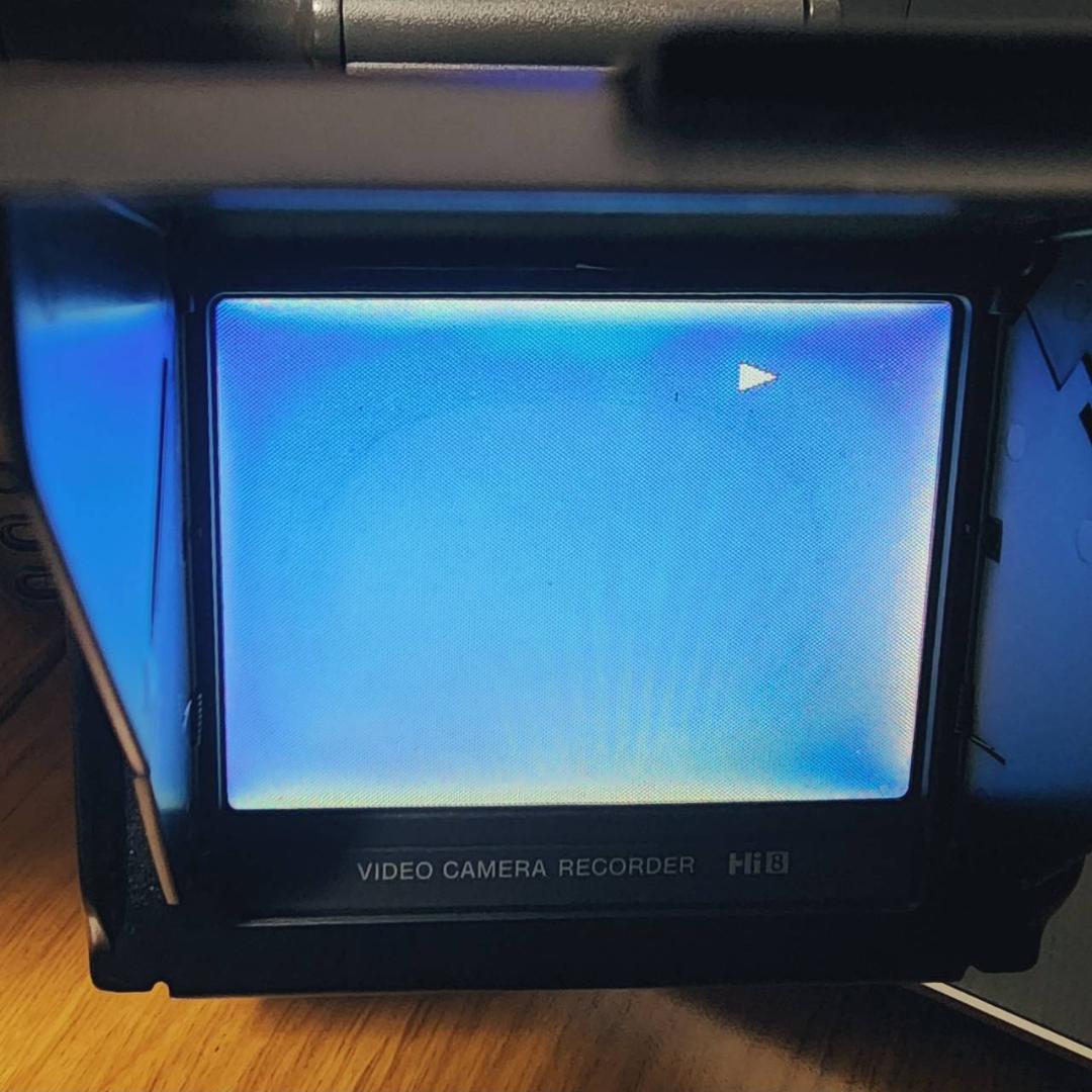 【動作確認済】高画質 8ミリ Hi8 SONY ビデオカメラ ACアダプタセット