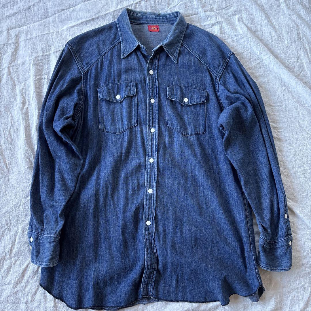 60s Dickiesディッキーズ　デニムシャツ