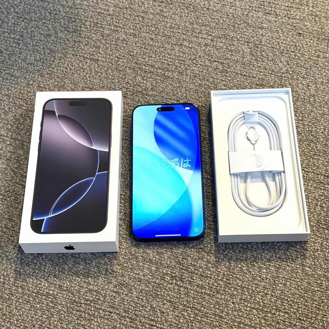 iPhone 16 Pro Max 256GB Black 国内SIMフリー