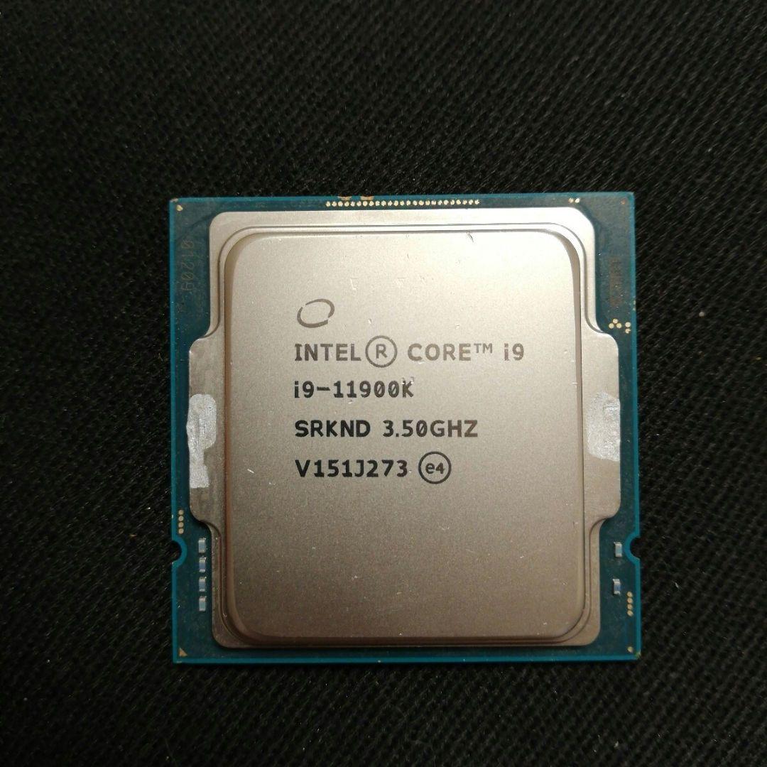 Intel Core i9-11900K 3.5GHz CPU　美品