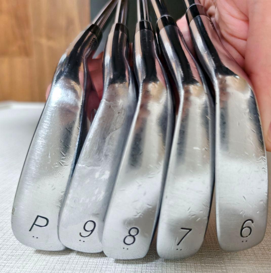 格安 訳あり プロギア RS 2018アイアンセット6〜9.P