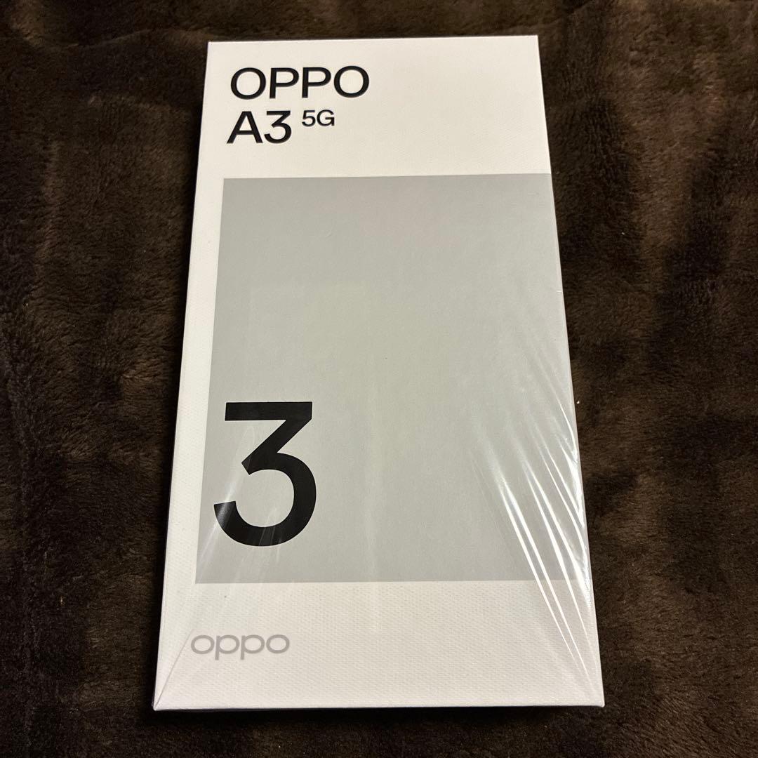 開封未使用新品　OPPO A3 5G 4GB/128GB