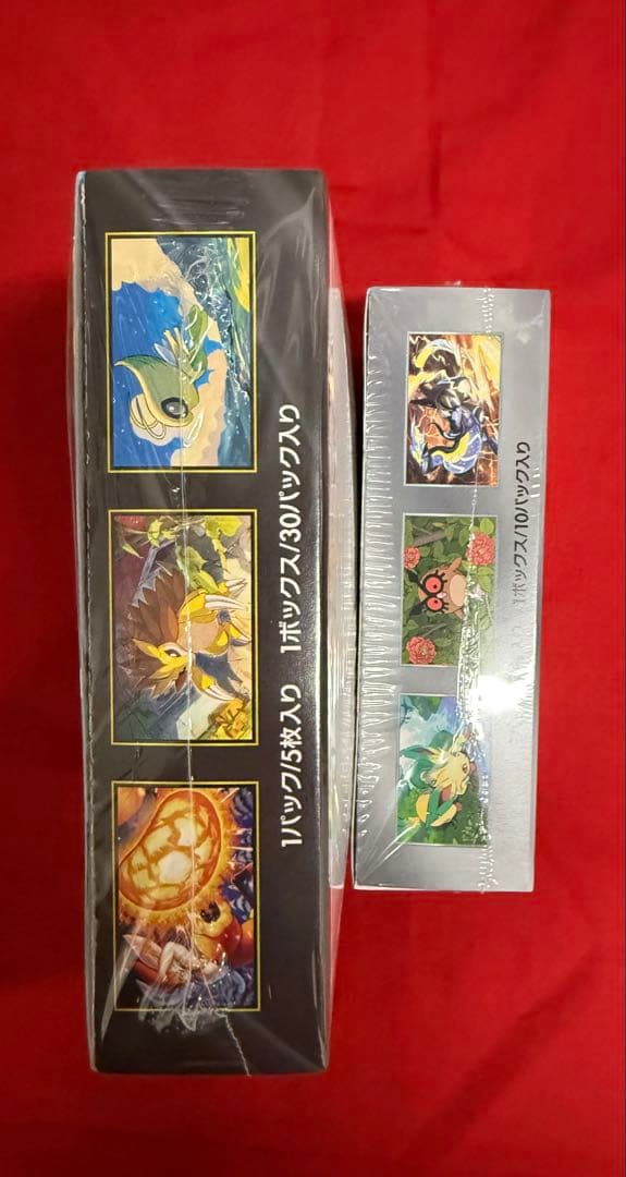 ポケモンカード メガブレイブ＆テラステラルフェス 各1BOX シュリンク付