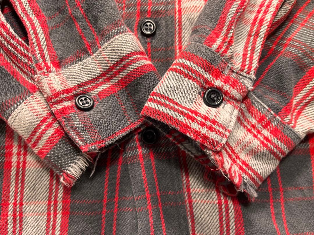 【好配色】USA製！FIVE BROTHER XL ネルシャツ ヴィンテージ