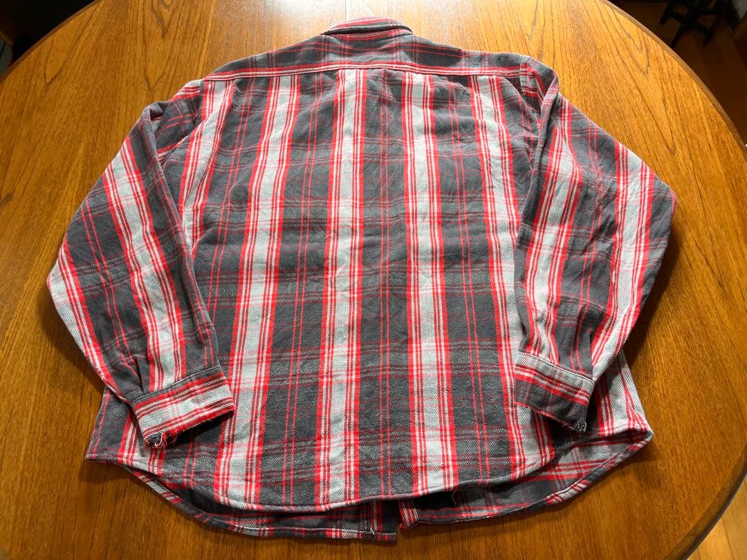 【好配色】USA製！FIVE BROTHER XL ネルシャツ ヴィンテージ