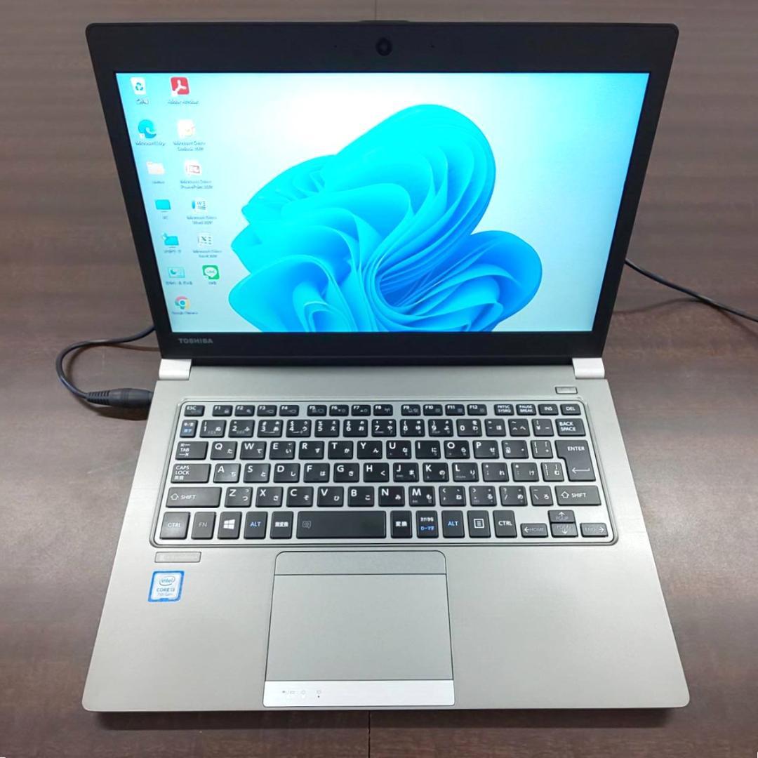 <送料無料>東芝 dynabook R63 Win11/8GB/Office有