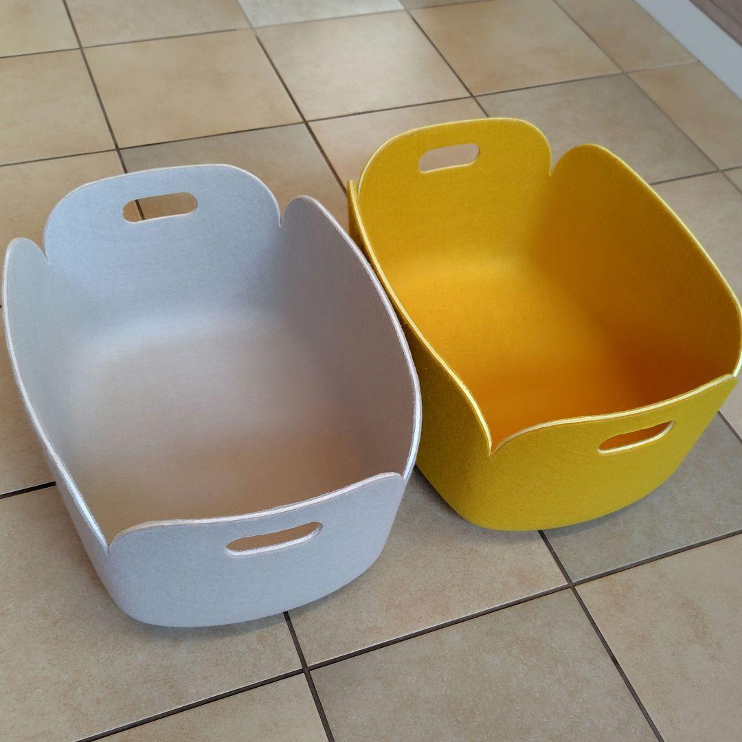 MUUTO ムート RESTORE リストア バスケット サンド&イエロー