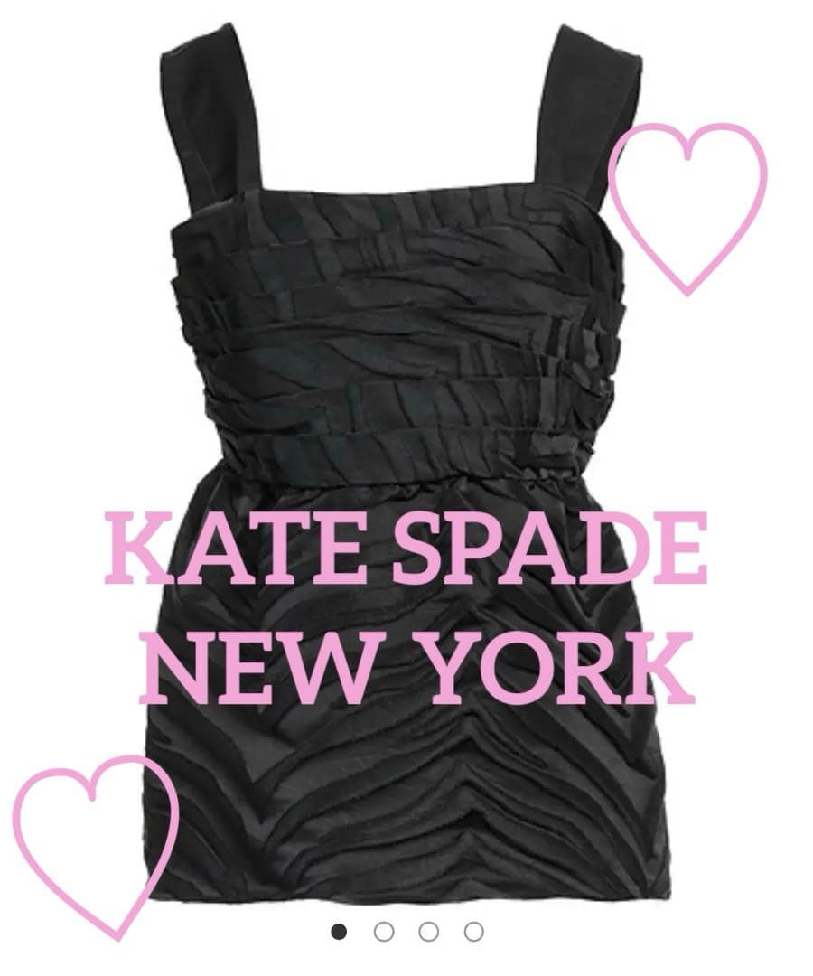 本日限定価格✨定価5万円！KATE SPADE クレープドレストップス