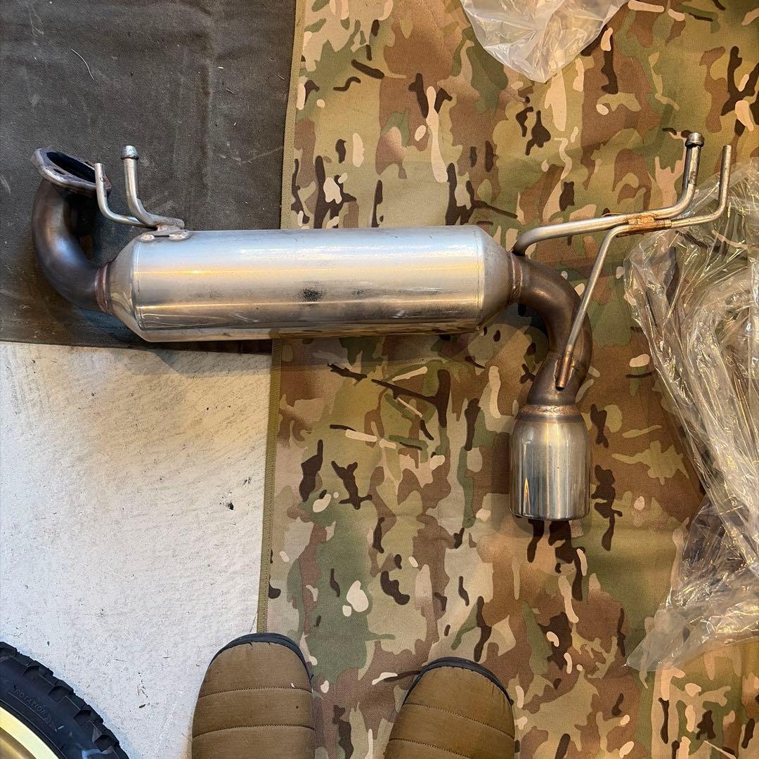 ジムニーJB64, JB74用 ハイモビリティーマフラー