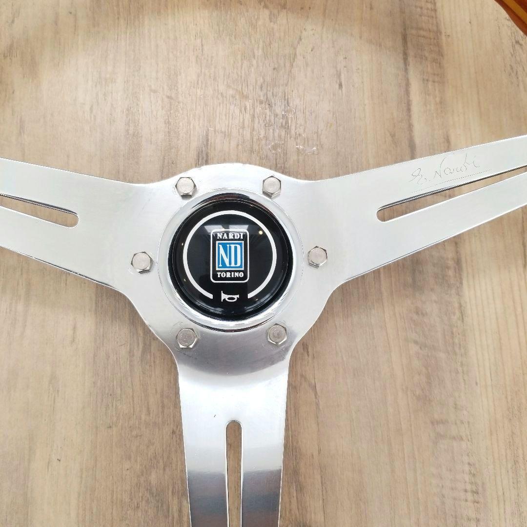 NARDI★ナルディクラシックウッドポリッシュ/ヴィンテージ【当時物】37Φ