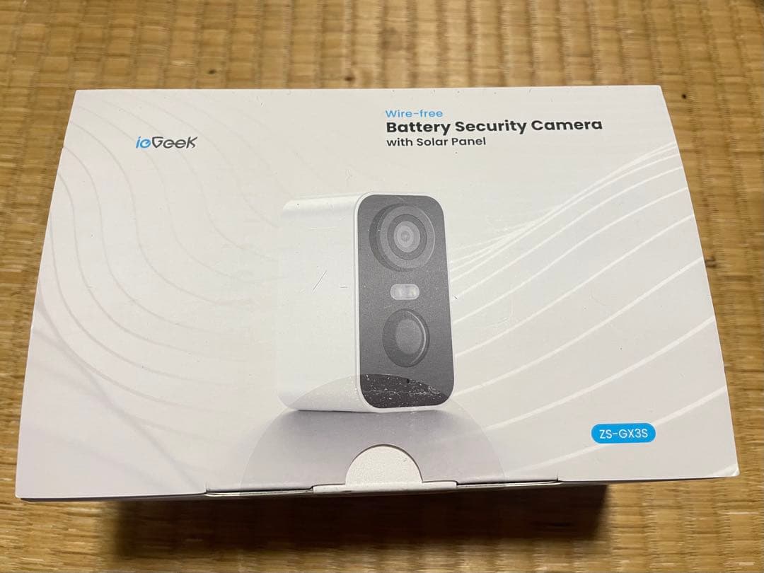 ioGeek ワイヤレス防犯カメラ ZS-GX35 新品　未使用品