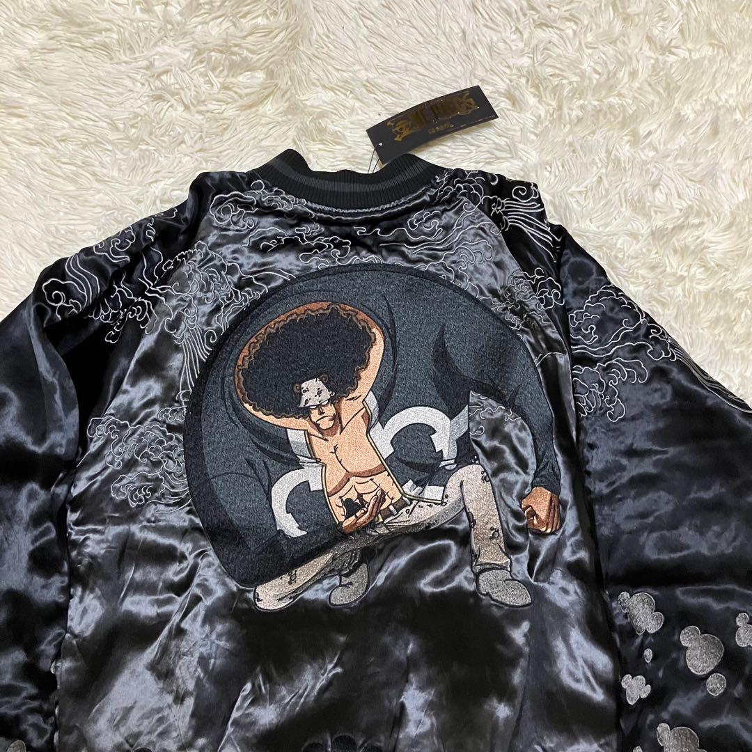 未使用　絡繰魂 ONE PIECE バーソロミュー・くま　スカジャン