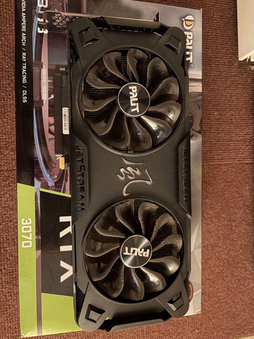 グラフィックボード・グラボ・ビデオカード Palit GeForce RTX 3070 JetStream