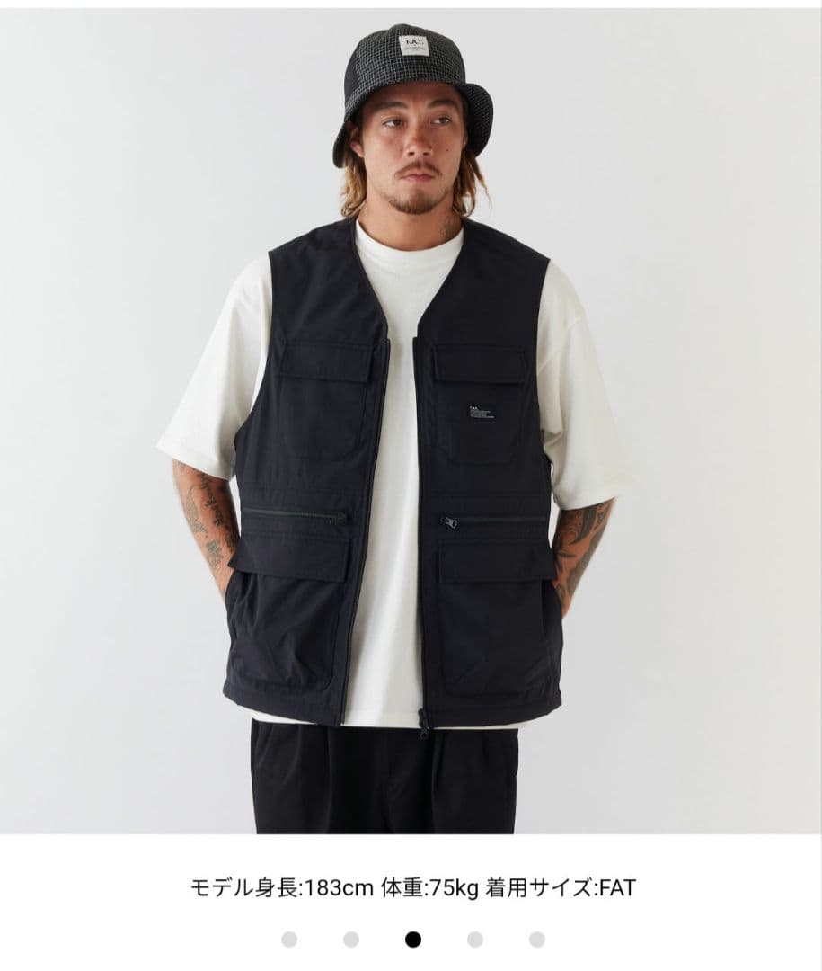 FAT　エフエーティー　ベスト　値下げ中