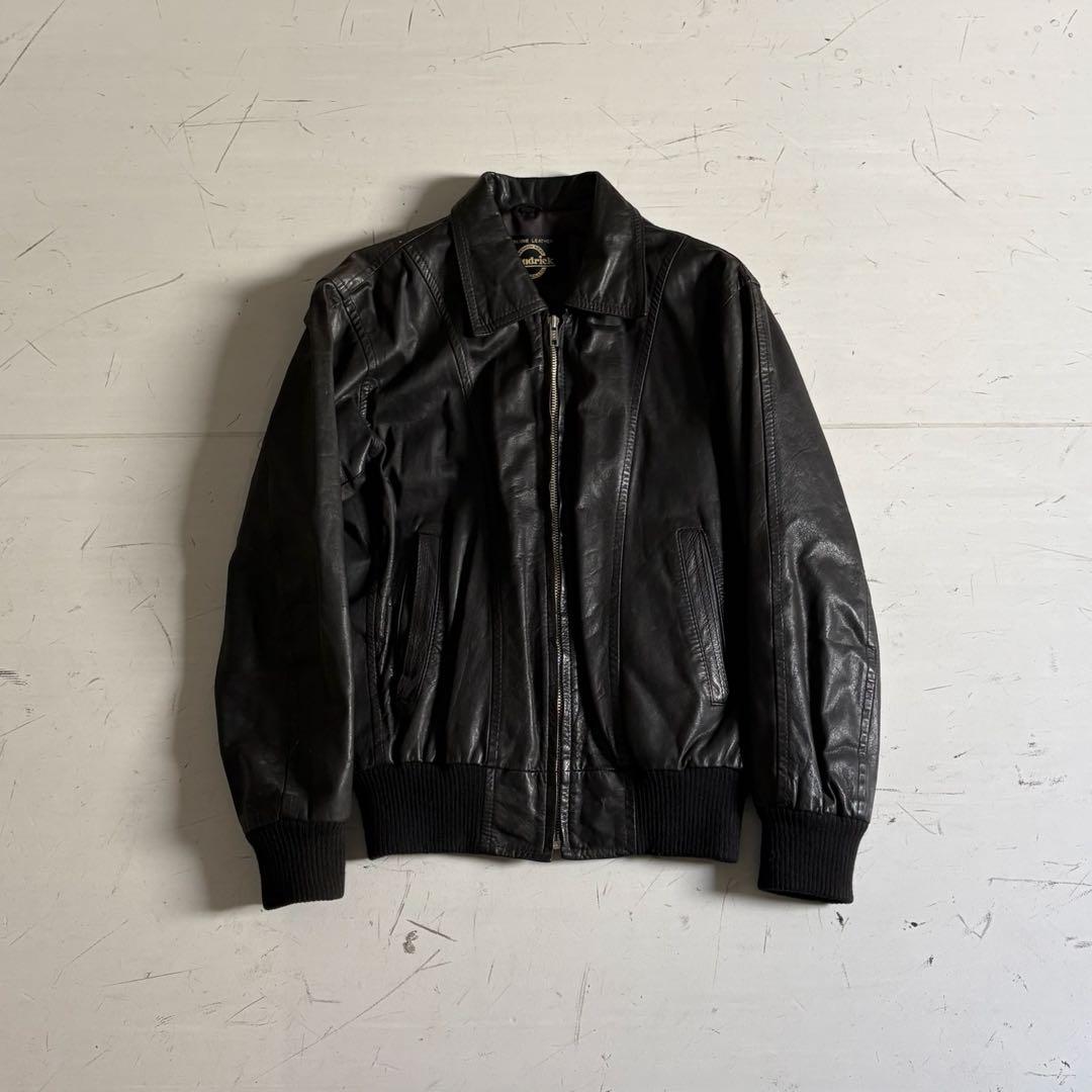 90's vintage 短丈　レザージャケット　アーカイブ