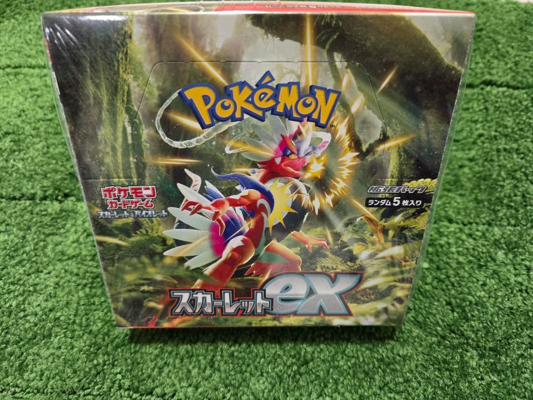 る*る様 ポケモンカードゲーム スカーレットex BOX 未開封　シュリンク付き