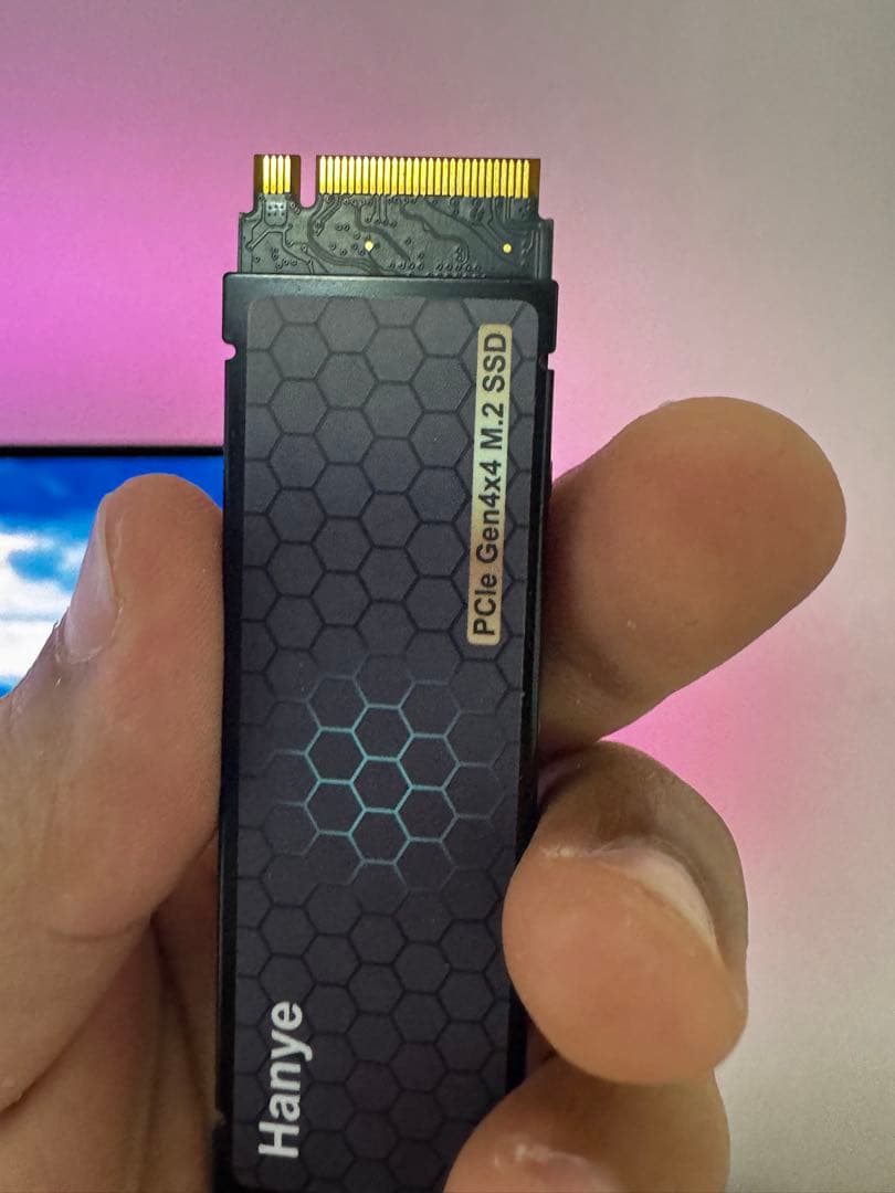 内蔵型SSD Hanye PCIe Gen4x4 M.2 SSD 2T