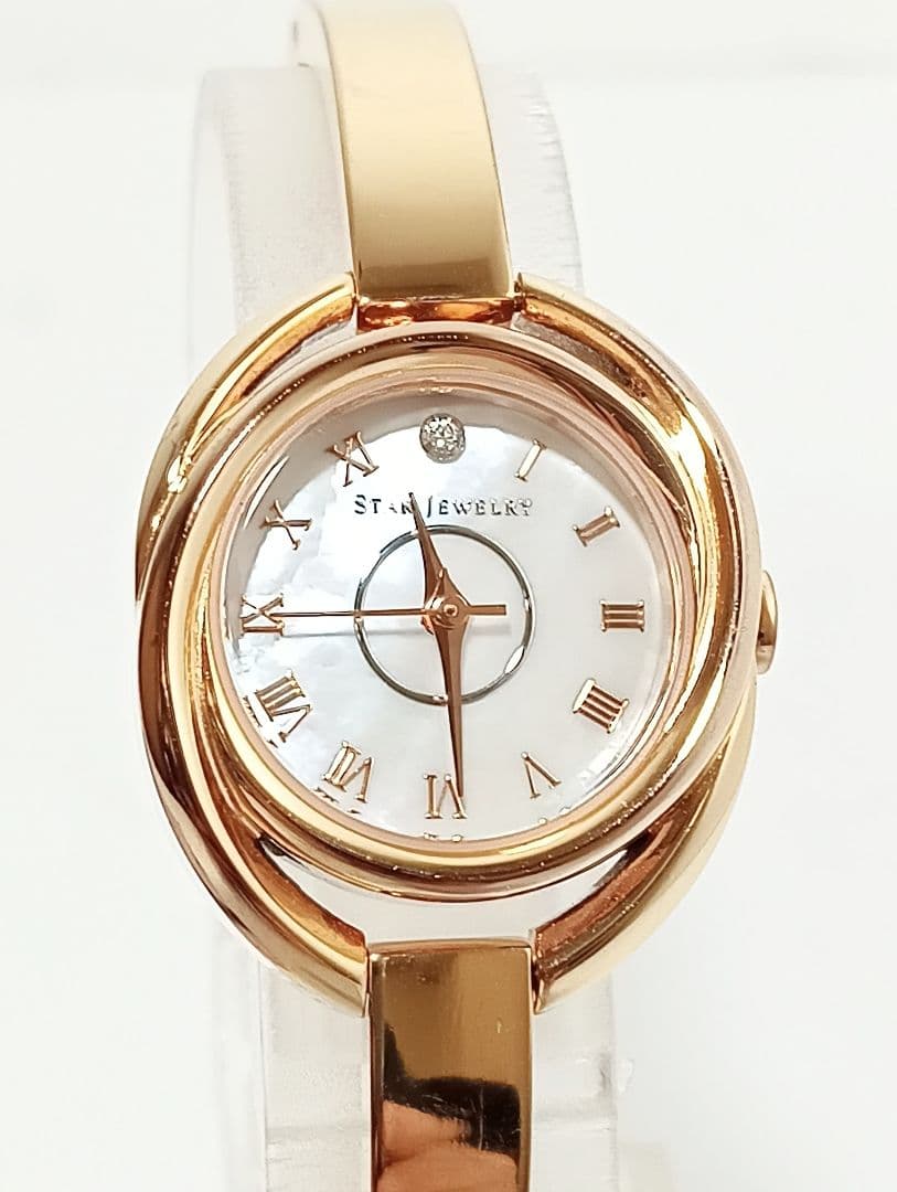 スタージュエリー　腕時計　ECO VS17A　2SW1095　ソーラー