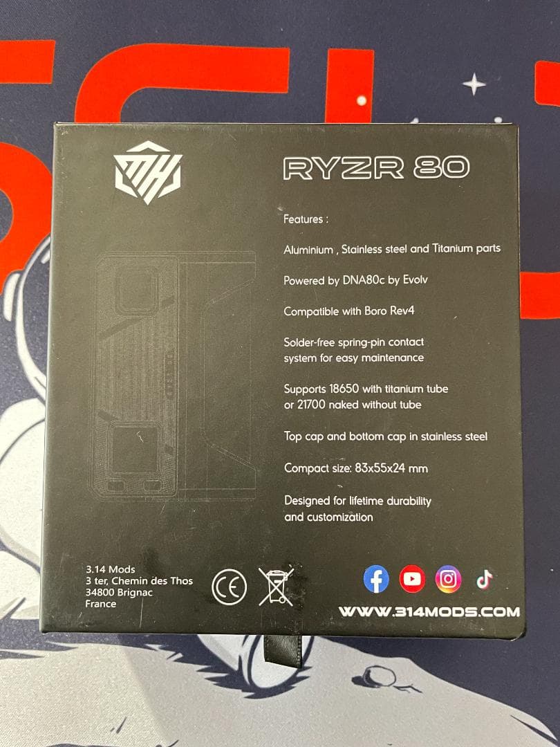 Mod’s House [314 Mods] RYZR80 Boro DNA80