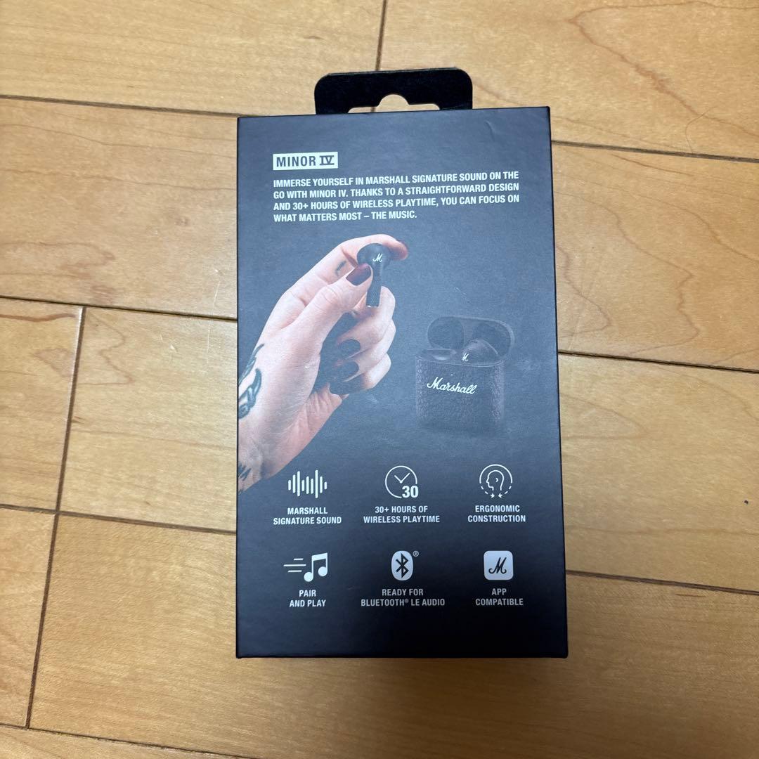 あずき マーシャル イヤホン MINOR4