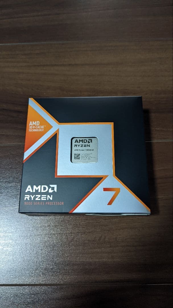 AMD Ryzen7 9800X3D CPU 日本国内正規品