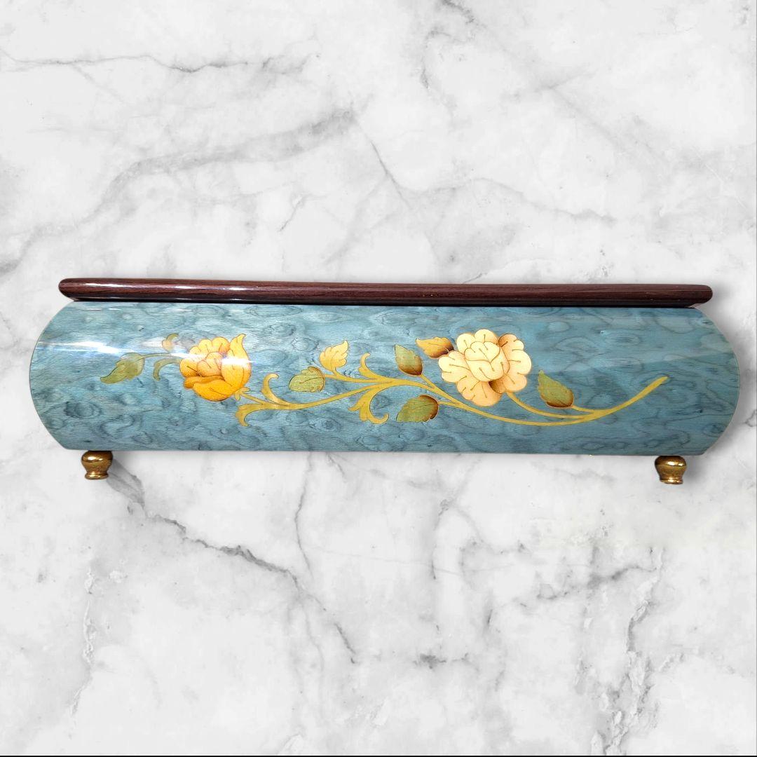 Demain イタリア製 象嵌オルゴールBOX ボレロ 高級ジュエリーケース