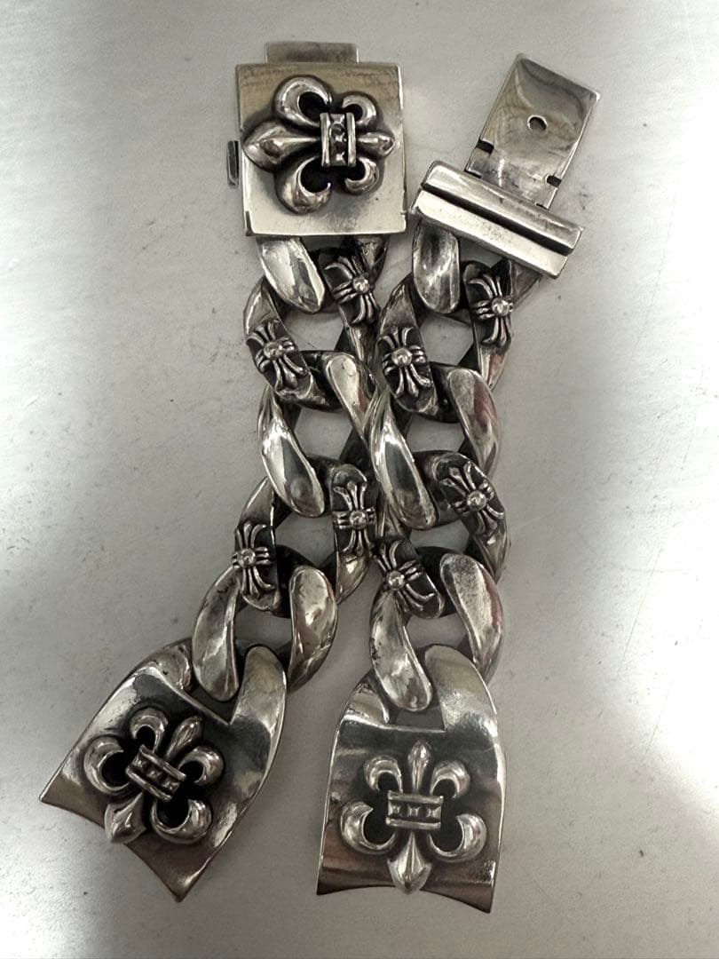 【17cm】カスタムウォッチブレス silver シルバー925刻印　時計バンド