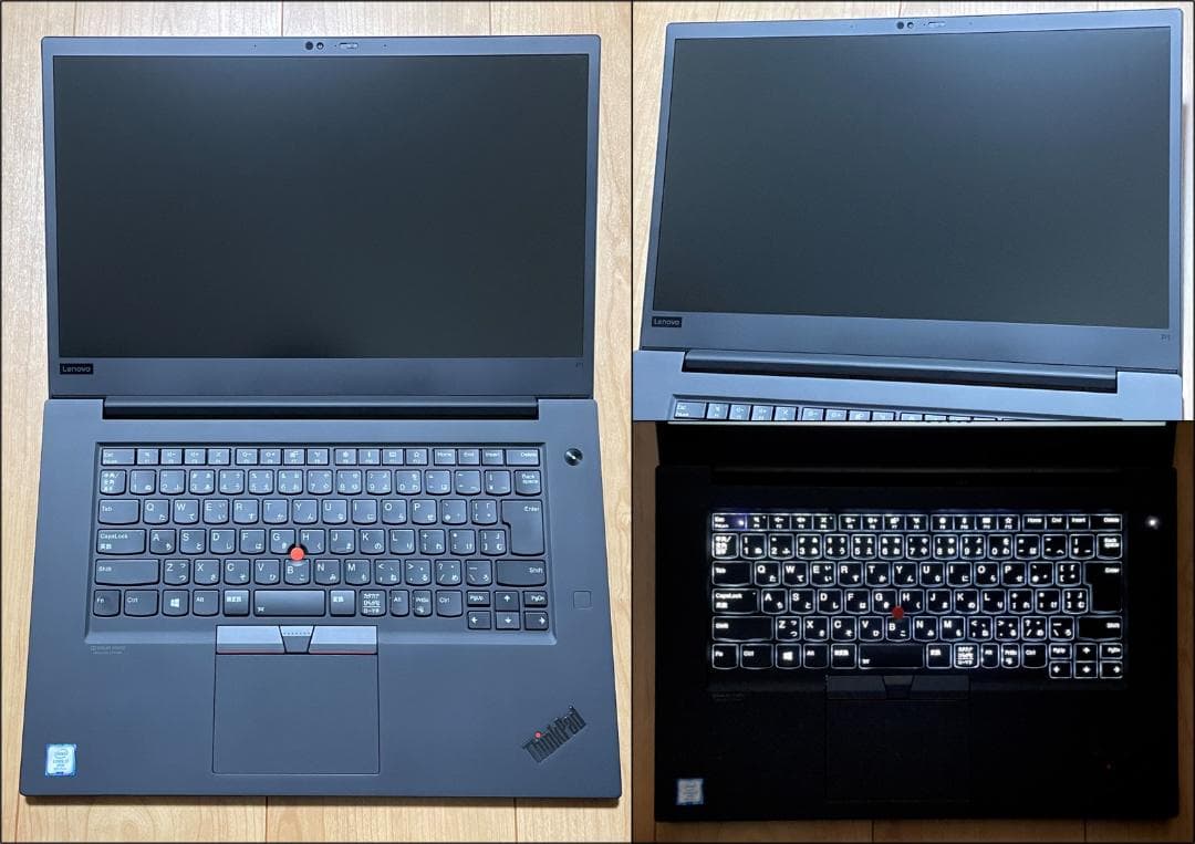 ThinkPad P1 Gen2（i7/16G/512G/4K液晶/オフィス）