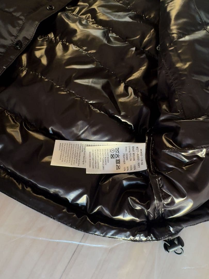 【新品】ダントン DANTONインナーダウンジャケット ブラックM