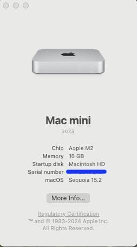 Macデスクトップ Mac mini 2023