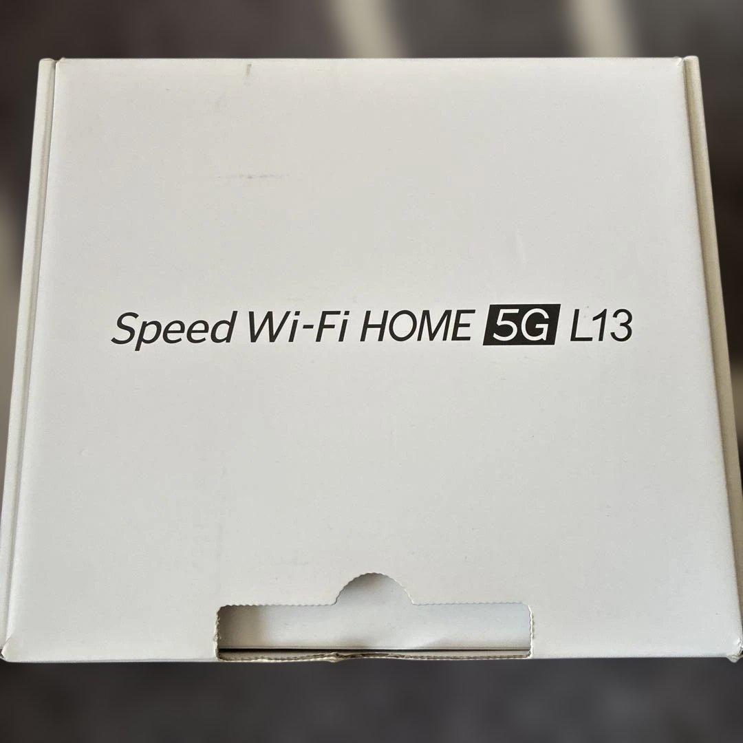 Speed Wi-Fi  5G L13 ホワイト✨使用2ヶ月✨早い者勝ち