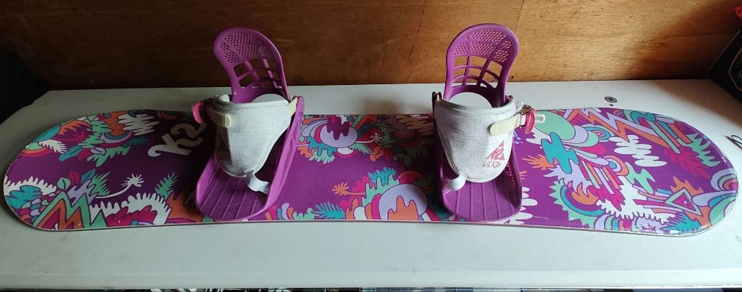 子供用　K2　スノーボード＆ビンデングセット　サイズ108