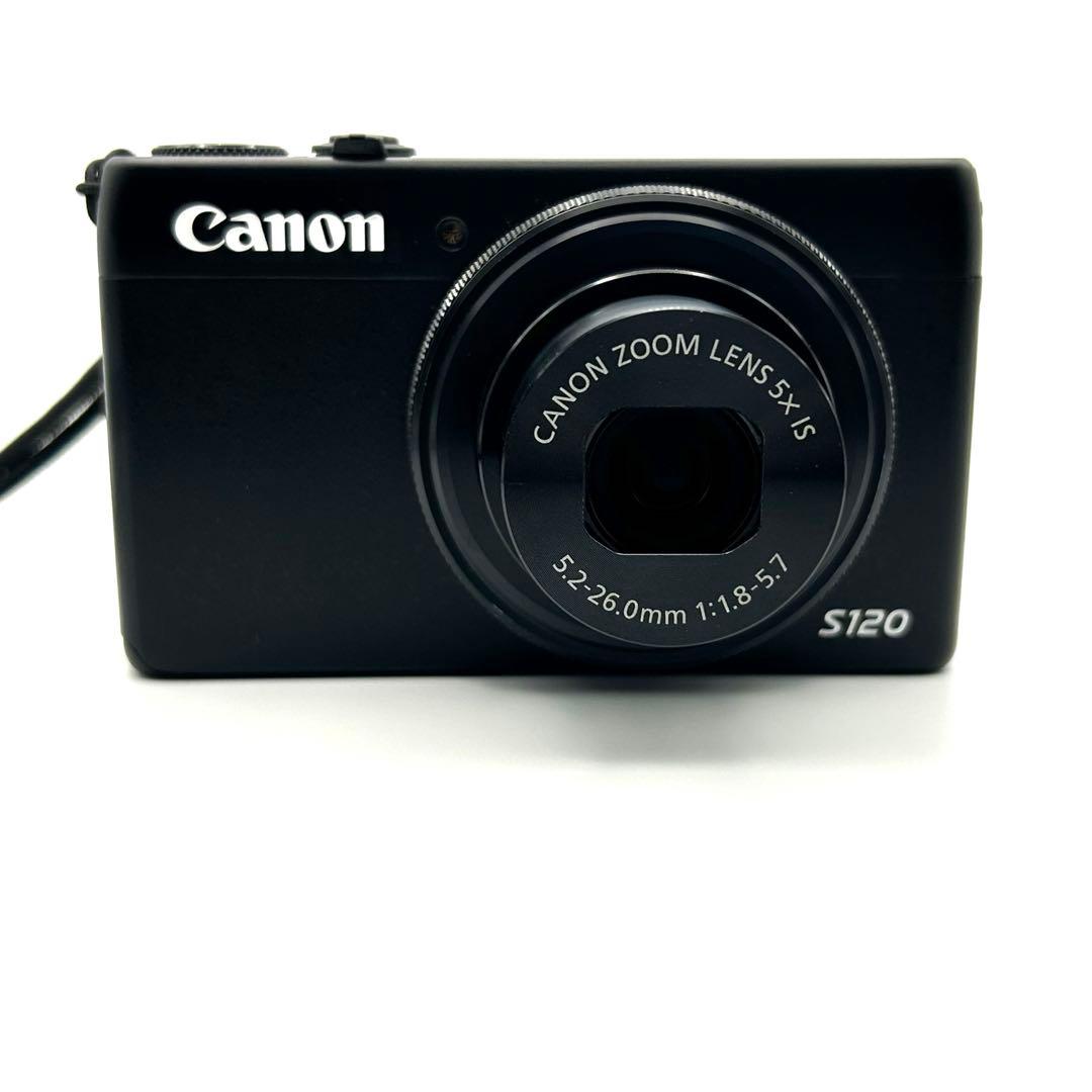 (美品)CanonキャノンPowerShot S120ブラック動作確認済み